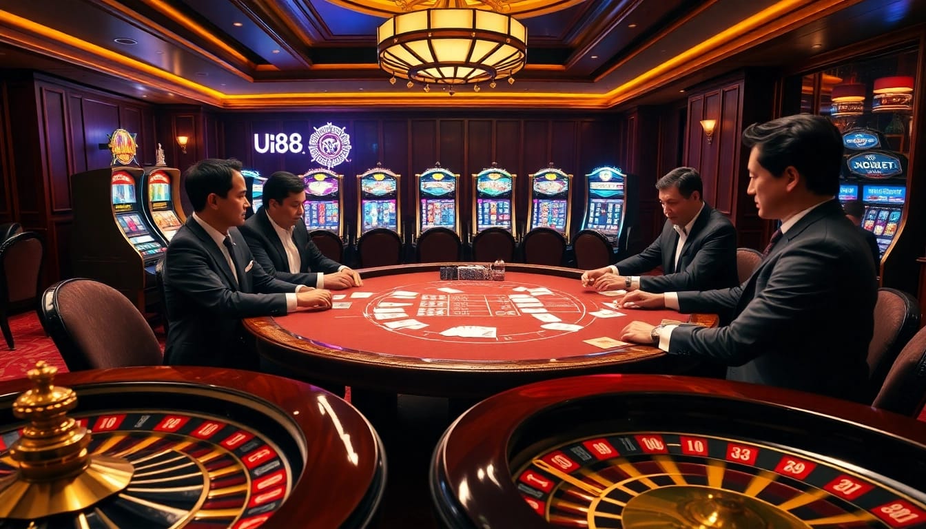 Experience the excitement of gambling at https://u88.ae.org with thrilling poker games and vibrant casino ambiance.