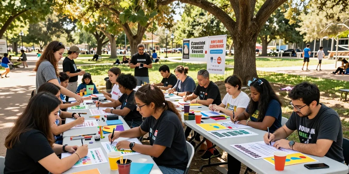 Community event showcasing rokok88 link alternatif support through collaboration and creativity.