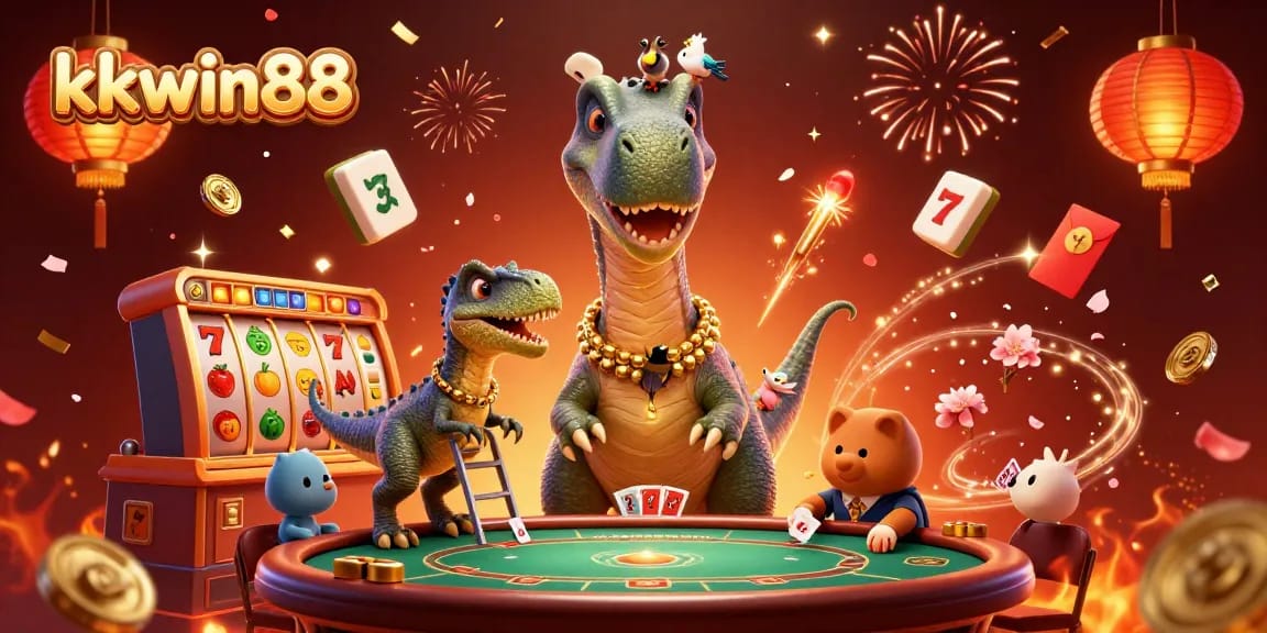 Engage with kkwin88 at the casino with lively characters and festive game elements!