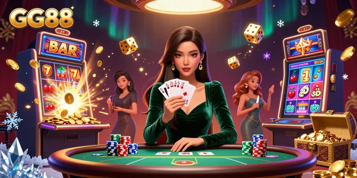 Engage with GG88's luxurious poker experience, featuring stunning gameplay and vibrant visuals.