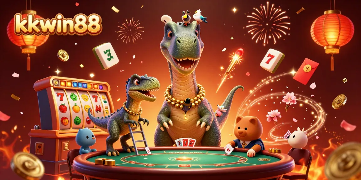 Engage with kkwin88 at the casino with lively characters and festive game elements!