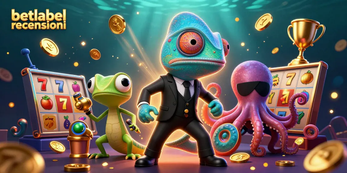 Experience the thrilling action of betlabel recensioni in this vibrant 3D casino scene.