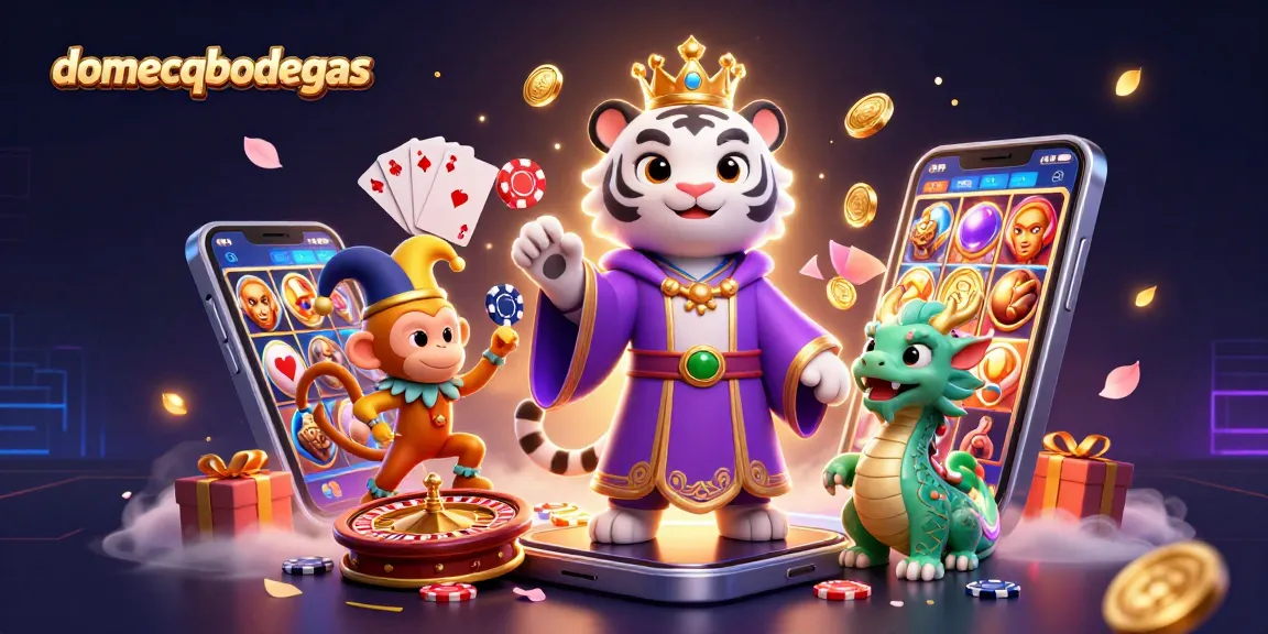 Engage with domecqbodegas while experiencing dynamic slots and poker excitement in a vibrant casino illustration.