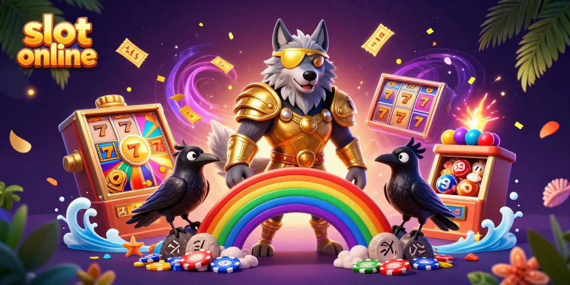 Experience exciting slot online action with vibrant characters and dynamic game elements.