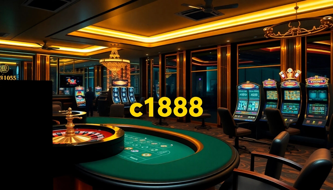 Exciting gaming action at trang chủ c168 featuring roulette, poker, and slot machines.