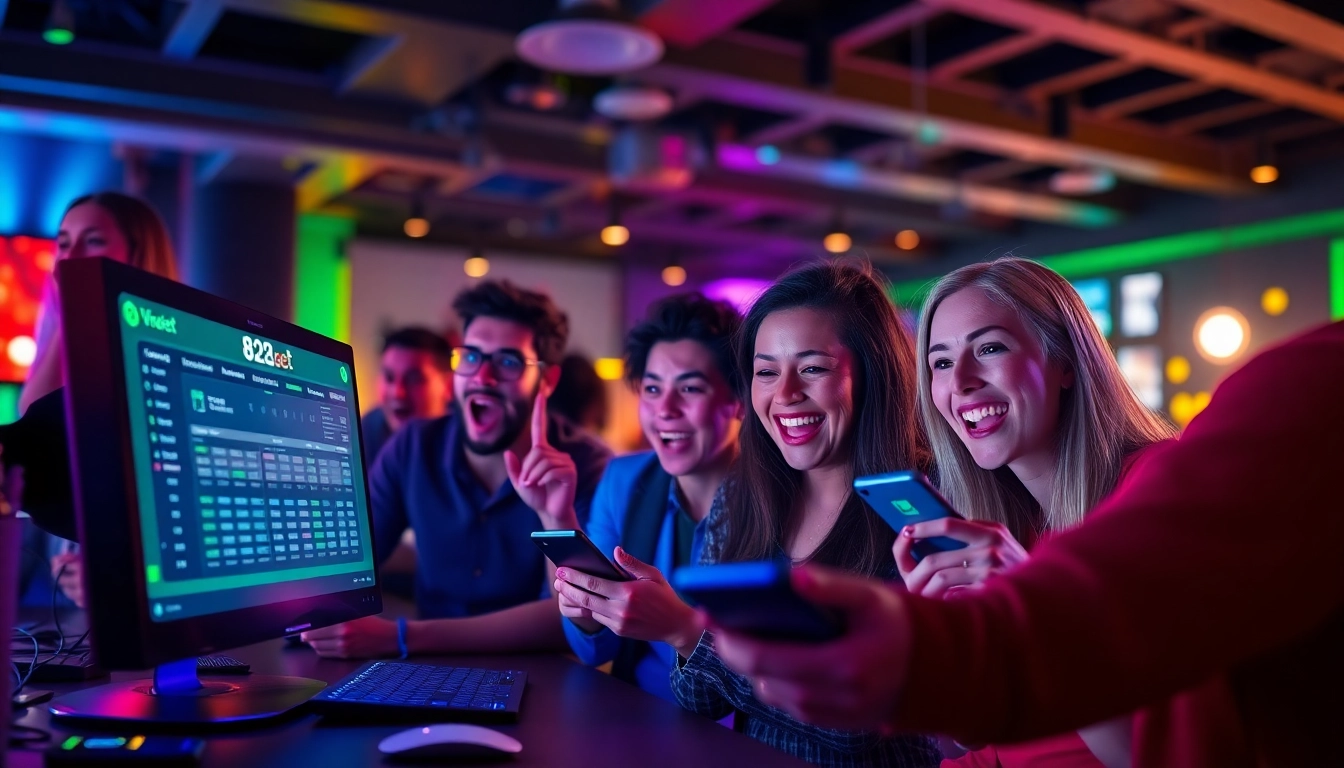 Engaged users experiencing online betting excitement at 28bet.com in a modern setup.