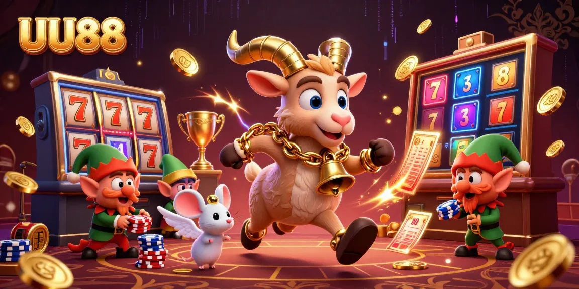 Experience exciting slots at UU88 with festive characters like Krampus and mischievous elves!
