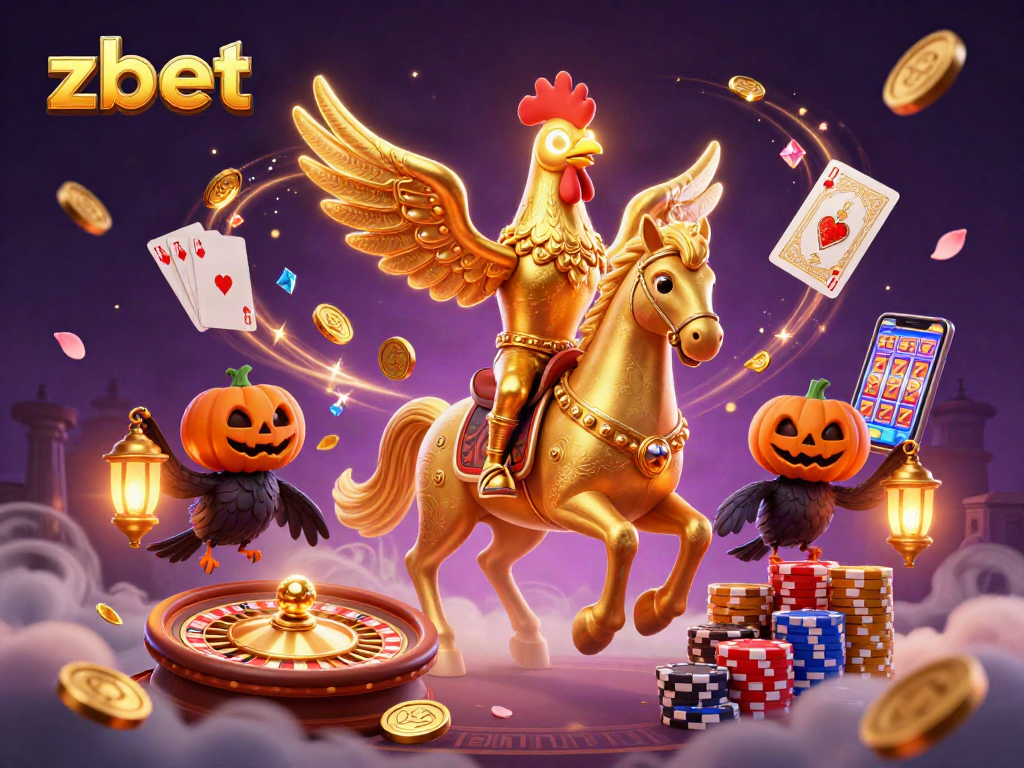 ZBET enhances gameplay with a vibrant casino scene featuring immersive elements and exciting gaming action.