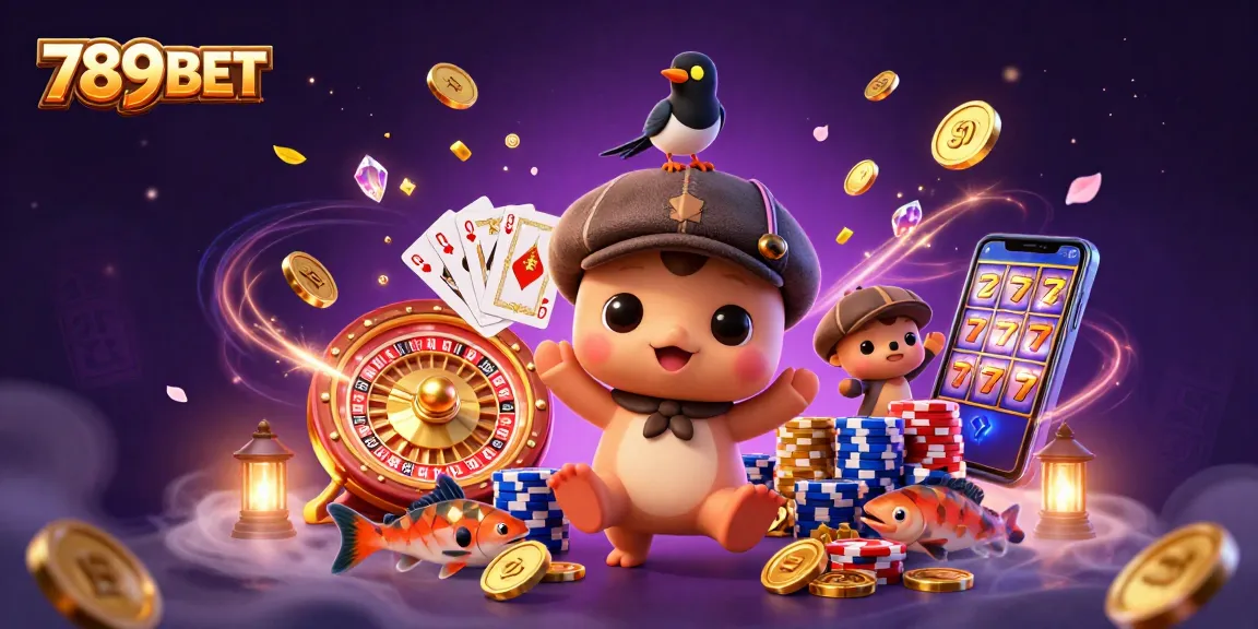 Join 789BET for an enchanting gaming experience with dynamic casino elements and vibrant characters