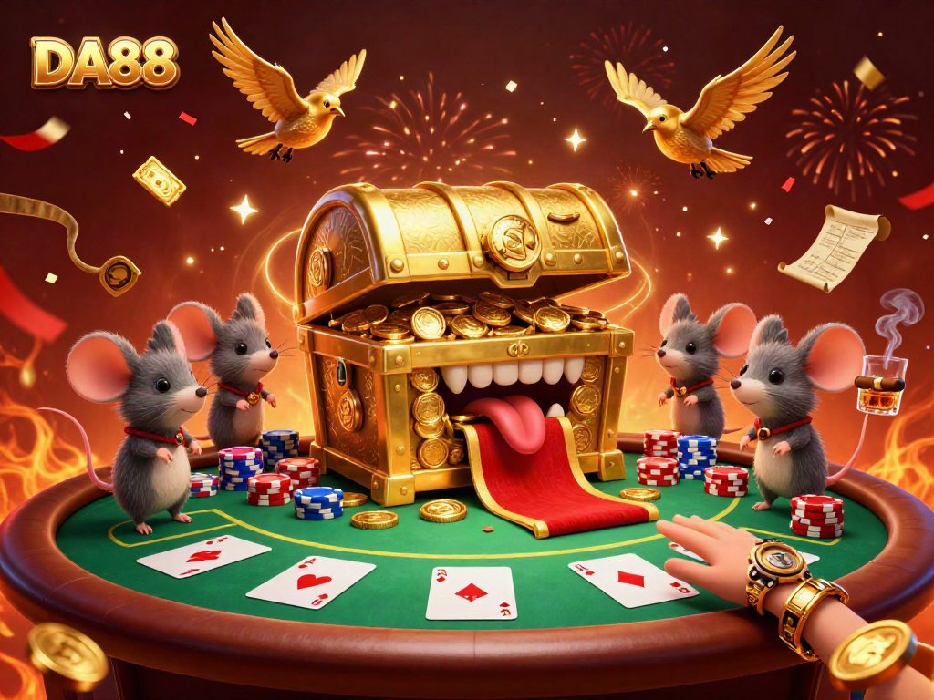 Experience thrilling wins at DA88 with a vibrant poker scene filled with action and excitement.