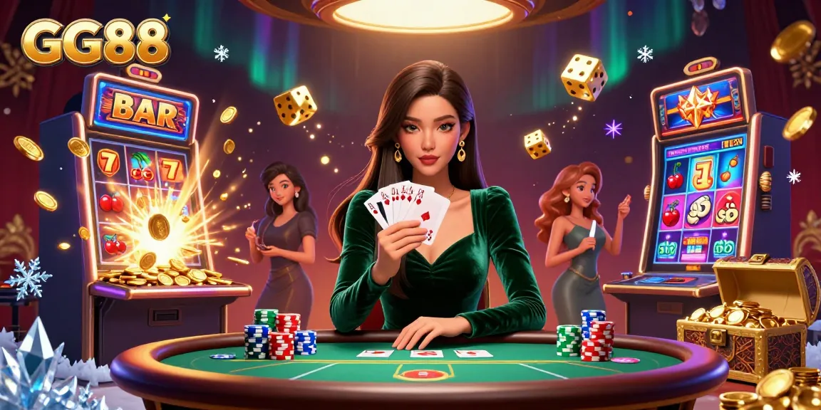Engage with GG88's luxurious poker experience, featuring stunning gameplay and vibrant visuals.