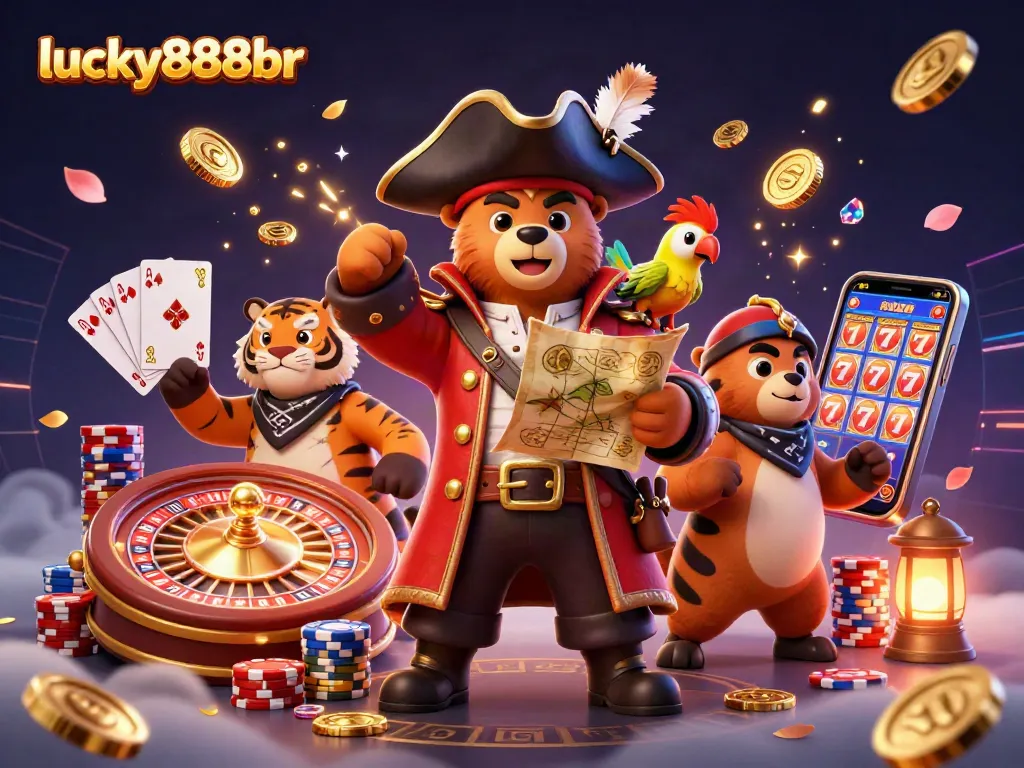 Experience thrilling wins at lucky888br with vibrant 3D casino elements and dynamic gameplay.